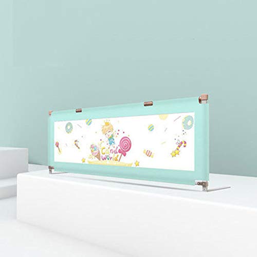 FOGUO Barriera per Letto, Barriera Letto Bambini, Guardrail di Sollevamento Verticale, Protezione Anticaduta, Pieghevole e Portatile, Fissaggio Sicuro, Extra-Large, Resistente