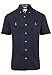 Produktbild camel active Herren Sommerliches Kurzarmhemd aus einem Baumwoll-Leinenmix Dunkelblau Menswear-L