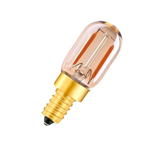 CIYODO E14 Oven Bulb Salt Light Bulb Microwave Bulb Cooker Hood Lamp T22 Led Light Bulb 12-24v Warm White Heat Resistant Easy Install