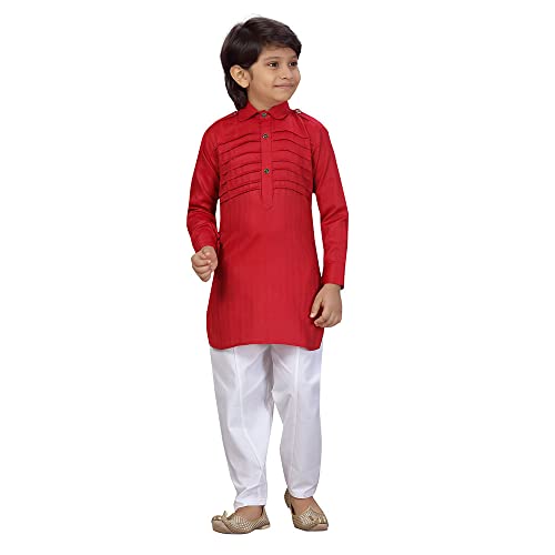 Image of Hopscotch Cotton Boy's Ethnic Sets