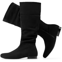 DREAM PAIRS Womens Wide Calf Knee High Pull On Fall Weather Winter Boots