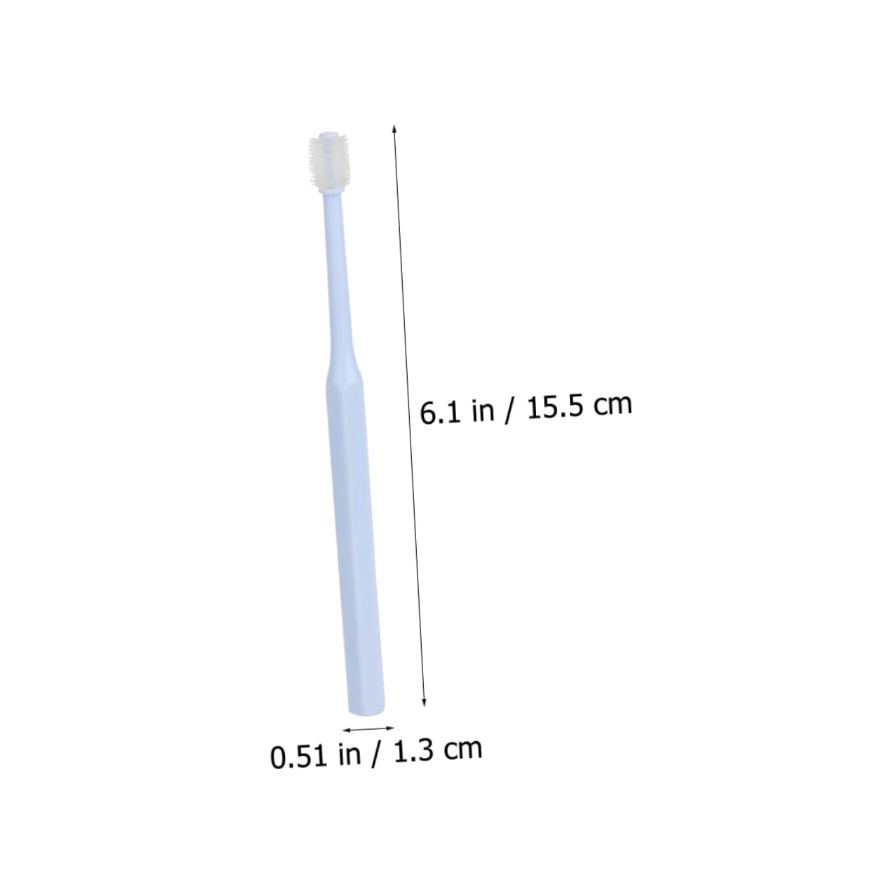 INOOMP 12pièces Brosse à Dents Pour Animaux De Brosses à Dents Ergonomiques Pour Chiens Et Chats Nettoyage Buccal Doux Et Poignée Antidérapante Soins Dentaires Pour Petits Animaux