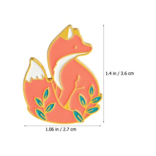 Broche renard pin's émail mode pour customiser veste et accessoire textile - 7