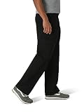 Wrangler Authentics Męskie spodnie cargo z Twill Relaxed Fit (Logan), luźne spodnie, czarny, 33W / 32L