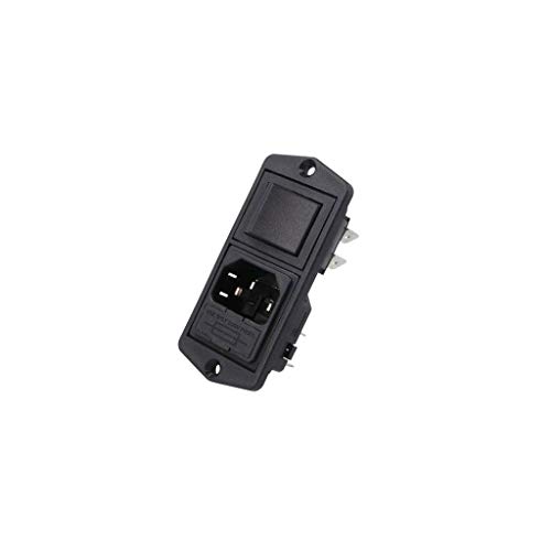 Connecteur alimentation AC mâle BULGIN BVA01/Z0000/10 fiche socle IEC 60320 250V 10A