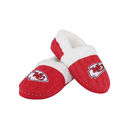 Image of FOCO Womens NFL Team Color Moccasin Slippers