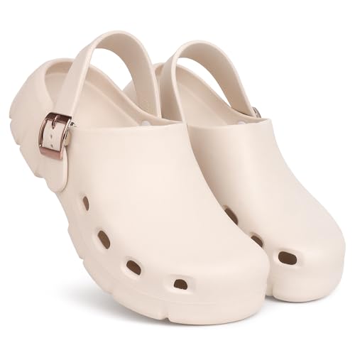Image of CASSIEY Slip on Sandals Women Comfortable EVA Closed Toe Clogs