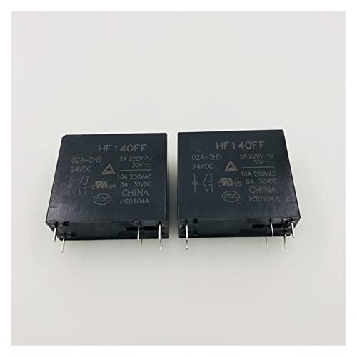 HF140FF-012-2HS relais 12V 10A 6PIN pour automatisme et domotique