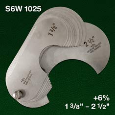 S5W1025 +5% Standard Wire Rope & Sheave Gauge - 1 3/8" To 2 1/2" #TOP3