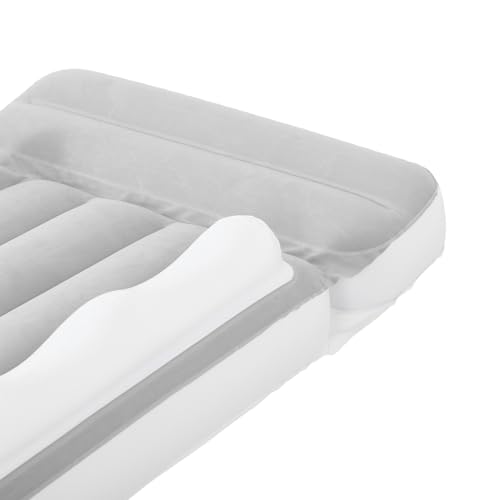 Cama de avión para niños Sorandy, extensor de asiento de coche plegable con barandillas 7
