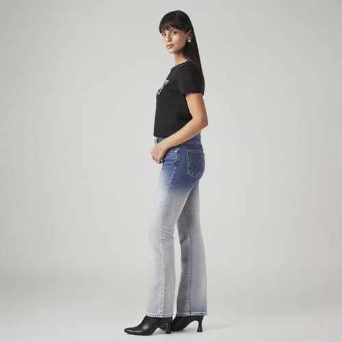 Image of Levi's Women's 725 Flared Fit High Rise Jeans