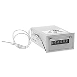 Sechsstellige elektromagnetische Zähler, mit denen die kumulierte Anzahl elektrischer Impulssignale aufgezeichnet wird.