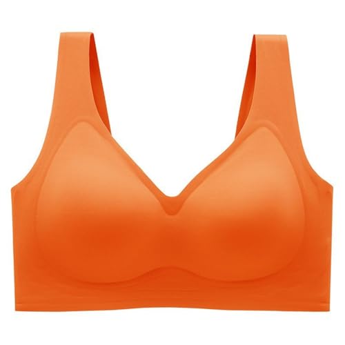 Soutien-gorge push-up grande taille sans armatures caramel XL