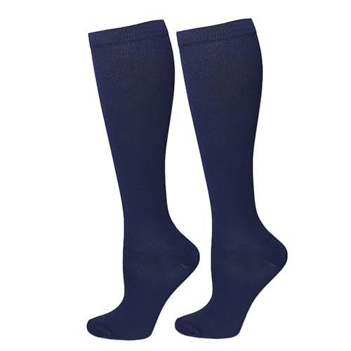 Bestjybt Compression Socks for Women & Men Circulation 15-20 mmHg Support Socks for Athletic Running Cycling