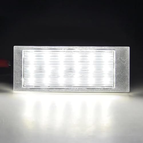 Conjunto de luz de matrícula contra multas e ITV en Nissan NV400 e Interstar 6