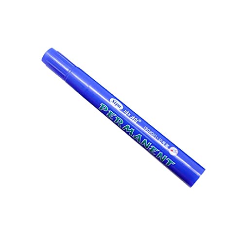 3.0mm Black Permanent Marker Work On Most Surface Permanent Markers for Plastic Freezer Bags Food Storage Containers Black Markers Pens