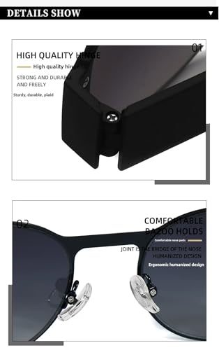 Sunglasses Men Polarized Sunglasses for Mens and Womens| UV400 TAC Anti-Glare Lenses |Retro Shades for Driving, Fishing, Golf4