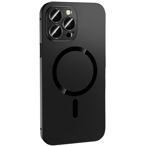 Coque iPhone 13 Pro Max anti-rayures noire mate pour éviter les bris d'écran