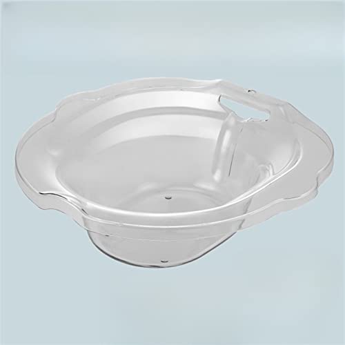 Squat-Free Hemorrhoid Care Basin For Women - A Magical Tool For Private Care (Color : Clear)