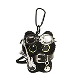 Photo Gallery dlukeny elegante gatto nero peluche ornamento divertente gatto nero peluche portachiavi accessorio funzionale per personalizzazione e stili, tenere la chitarra, taglia unica Photo Gallery dlukeny elegante gatto nero peluche ornamento divertente gatto nero peluche portachiavi accessorio funzionale per personalizzazione e stili, tenere la chitarra, taglia unica