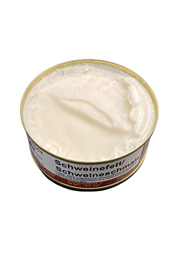 Schweinefett/Schweineschmalz hausgemacht in der Dose (360gr)