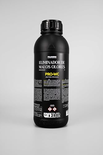 Proandre - Eliminador de Olor 1L Especial Baños | Elimina Olores de Inodoros, Cañerías y Lavabos | Líquido para Nebulizador o Difusor | Pro-WC, Acción Rápida y Eficaz