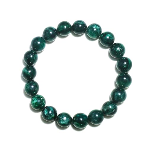 TaHLga 8MM Emerald Bracelet for Unisex | Fits for about 7.5