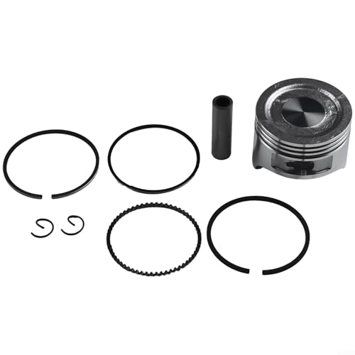 Besttoolifes - Besttoolifes Lawn Mower Piston and Rings Kit Standard 60mm Bore for GX120 Engine with Gudgeon Pin and Clips Replacement Part 13101-ZH7-010