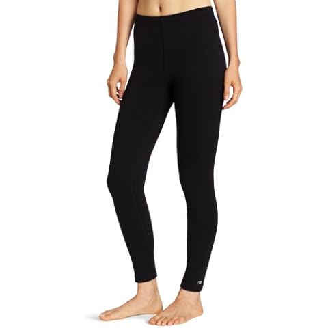 Duofold Women's Heavy Weight Double Layer Thermal Leggings, Black, Small Cover