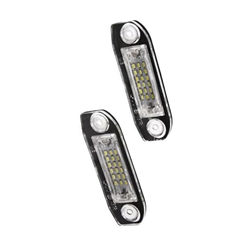 Luz de matrícula para viajes nocturnos en Volvo S60 y V50 piloto de reemplazo directo