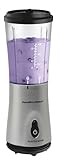 Hamilton Beach® Single-Serve Blender with Travel Lid 14 oz.,Silver, 51107C