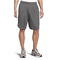 Russell Athletic Men's Mesh Short with Pockets, Steel, X-Large