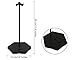 DS. DISTINCTIVE STYLE Action Figure Stand 12 Inch Connectable Metal Toy Stand for 1/6 and1/9 Scale Figures