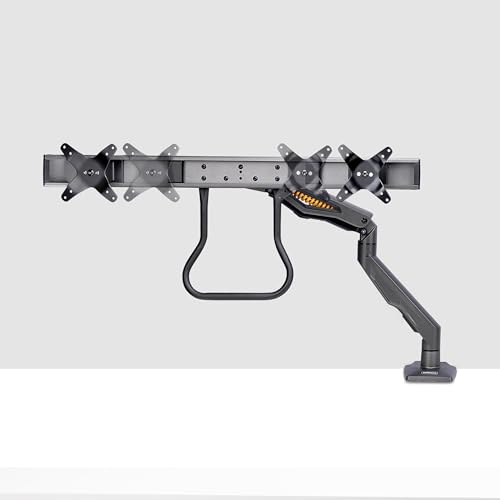 StarTech.com Bras pour Double Moniteur avec Barre Transversale Écrans Jusqu'à 27 VESA 75x75100x100 Max 15kg Pince en C Entièrement Articulé Ressort Mécanique TAA Neuf - vue 5