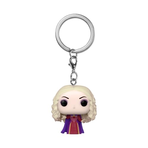 Funko POP! Keychain: Disney Hocus Pocus 2- Sarah Sanderson, (Smoke) Novelty Keyring, Collectable Mini Figure, Stocking Filler