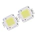 flexman 2PCS 100W 36V LED COB Chip, 9600LM 6000K High Brightness White Light LED Light Chip Beads for LED Casting Light, Stage Lights, Street Lamps