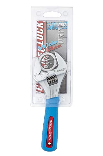 Channellock 6Wcb 6-Inch Wideazz Adjustable Wrench, Code Blue #TOP2
