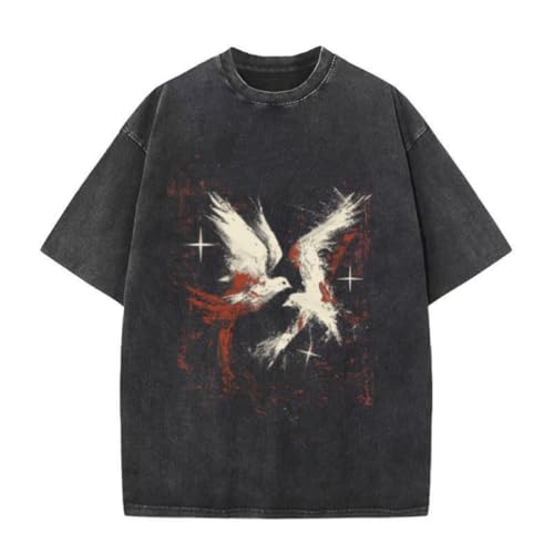 Y2K Tops Men's 90s Vintage Berserk Anime Graphic Shirts Summer Casual Tee Streetwear Harajuku Top Tshirt