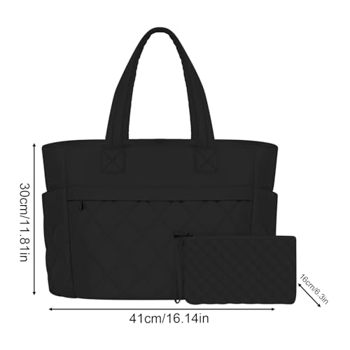 Sac de travail grande capacité avec compartiments pour le bureau - 5