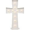 3FT Light Up Cross Marquee Baptism Decorations First Communion LED Decor - 8