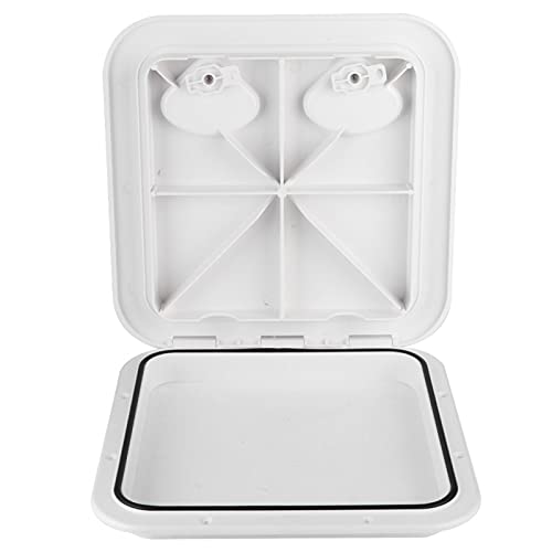 Kuuleyn Marine Deck Cover, Anti-UV Square Marine Deck Hatch Lid, Yacht Deck Lid, Yacht RV Boat Accessories RE-370-375