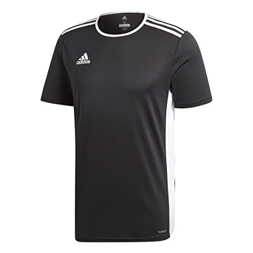 adidas Mixte Entrada 18 Jsy JERSEY SHORT SLEEVE , Noir/Blanc, XXL EU