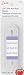 Dritz 9321W Non-Roll Knit Elastic, White, 3/8-Inch by 2-Yard
