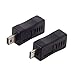 chenyang 2 Pack Mini USB Male/Female to Micro USB Male/Female Extension Connector Adapter