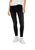 Knopf, Reißverschluss Q/S by s.Oliver Damen Jeans-Hose, Sadie Skinny, Grey/Black, 38W x 30L