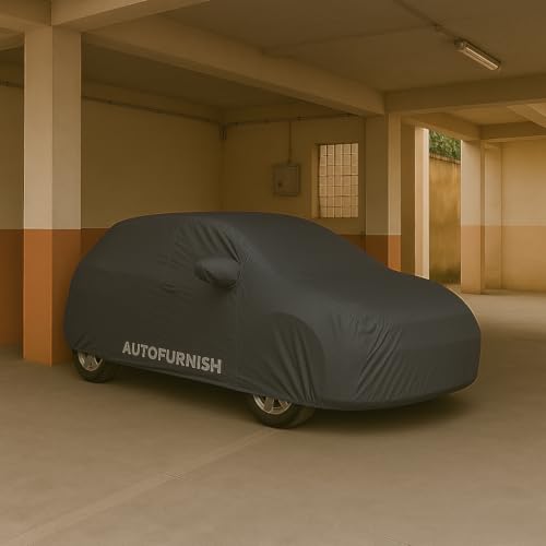 Image of Autofurnish Aero Series Car Cover for Freelander 2 2013 (100% Waterproof, Triple Stitched, Bottom Elastic,Secure Buckle Strap,Precision-Fit & Breathable Fabric) Colour: Grey