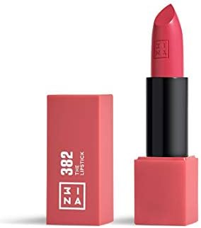 3INA MAKEUP - The Lipstick 114 - Jasnobrązowy pomadka z witaminą E i masło Shea -wysokie krycie z wygodną teksturą - magnetyczną nasadką - Wysoko krycie - Vegan - Cruelty Free