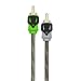 RAPTOR BY METRA ELECTRONICS PRO SERIES 17FT 4-CHANNEL AUDIO RCA CABLE