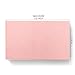 RXBC2011 Thank you for your support Card Client Appreciation Cards Greeting Package Insert for online business pack of 100 pink