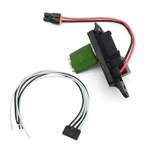 Image of Saihisday 22807122 HVAC Blower Fan Resistor Harness Kit for Manual AC Controls Replacement for Chevy, Cadillac, GMC Vehicles - Escalade, Avalanche, Silverado, Tahoe, Sierra, Yukon